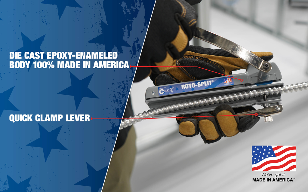 Seatek RS101A RotoSplit with Quick Clamping Lever Quality