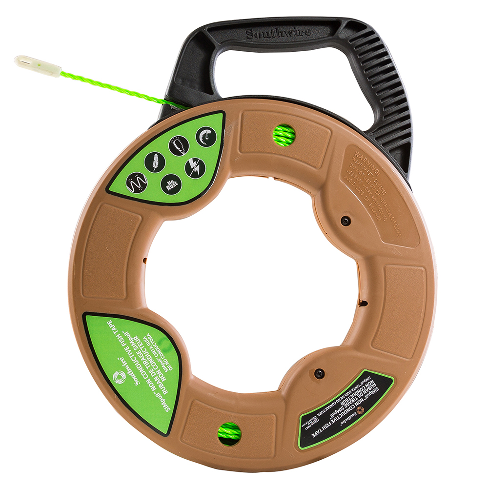 Mayer-DDS-SIMPULL Fish Tape 4.5mm 75' Non Conductive Tip, Large Case-1