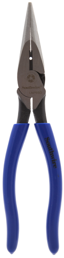 Mayer-DDS-8" Heavy Duty Long-Nose Pliers w/ Side Cutter, Stripper, & Dipped Handles-1