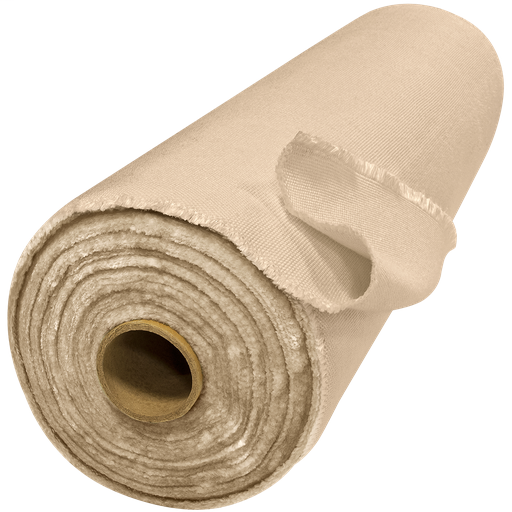 ToughGuardâ„¢, 18 oz Heat Cleaned Tan Fiberglass Welding Blanket, 60"W x 50 yd Roll