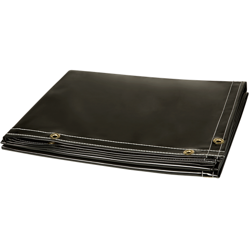 ArcView™ 14 mil Smoke Gray Tinted Transparent Vinyl Welding Curtain, 4' x 6'