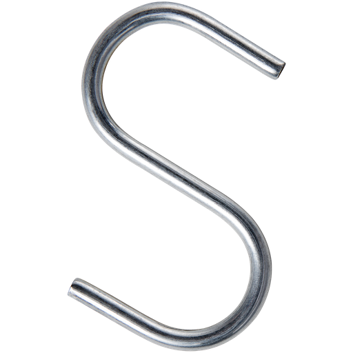 1" STEEL CURTAIN HOOKS 10 PK