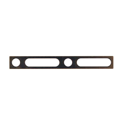 BuildPro® Straight Edge Stop, 8" x 1.18" x .47", 1 mounting hole, 1 3.5" mounting slot