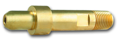 CGA NIPPLE, B SIZE, 3/8"ID (WE AW-19)
