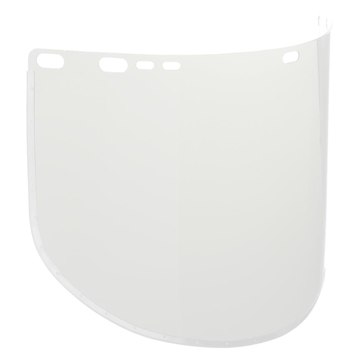 F30 Series Face Shield Window - Acetate - Clear - 9" x 15.5" x .040" - Bound - 50 per case