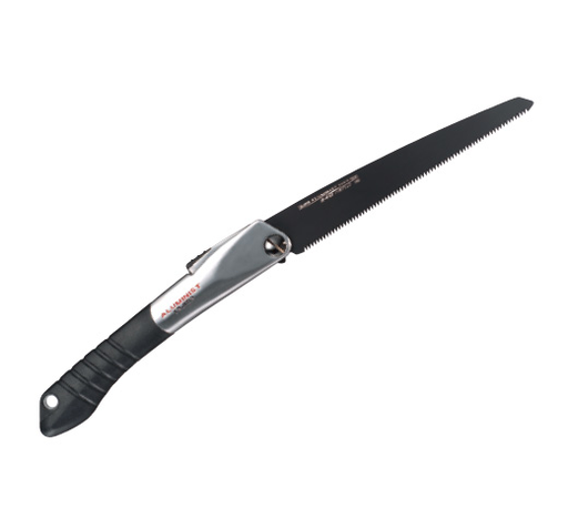 Aluminist® G-Saw - Folding Handle, 9 TPI Fluoro-Coat™ blade, aluminum / elastomer handle