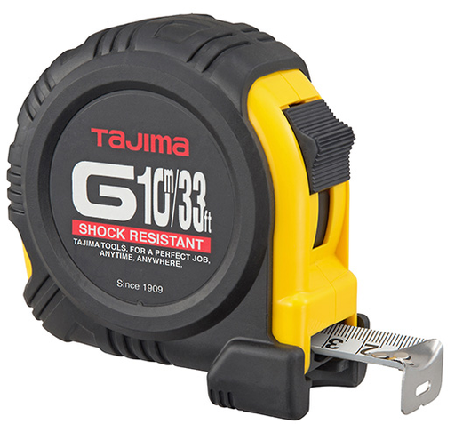 G-Series, standard & metric scale 33 ft. / 10m x 1 inch steel blade