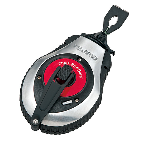 Chalk-Rite® Dura 1 mm chalk snap line with Integrated Handle Release