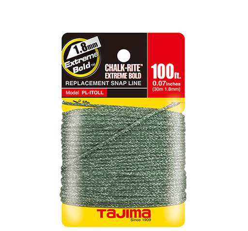 Chalk-Rite® Extreme Bold braided line, 1.8 mm x 30m / 100 ft.