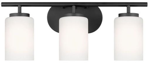 Product image for Oslo 3 Light Vanity - Midnight Black
