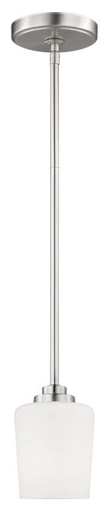 Product image for Windom 1 Light Mini Pendant - Brushed Nickel