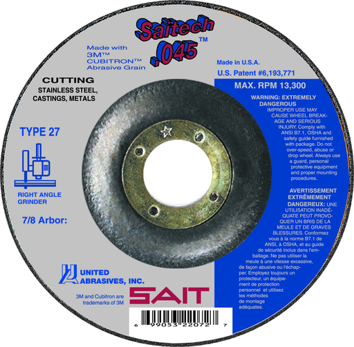 DT 6 X .045 X 7/8 SAITECH