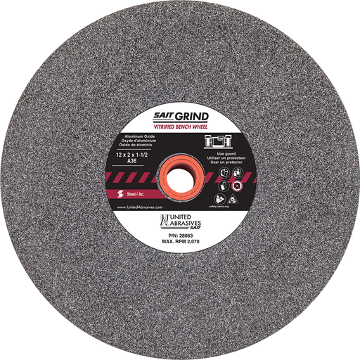 8"X1"X1" 36G BENCH GRIND WHEEL