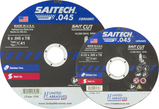 ^*TM 6 X .045 X 7/8 SAITECH