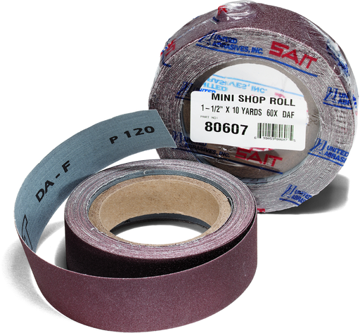1-1/2"X10YD 180G DA-F SHOP ROLL