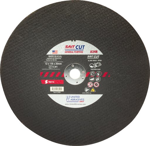 14"X1/8"X1" METAL SAW CUT OFF