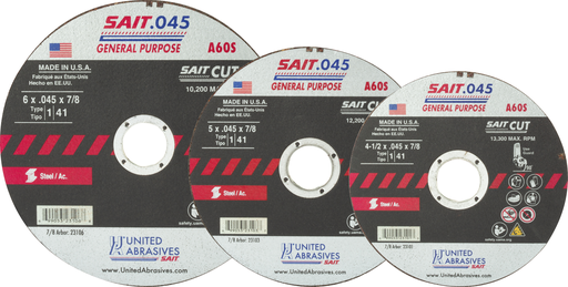 4"X.045"X5/8" A60S CUT OFF WHEEL