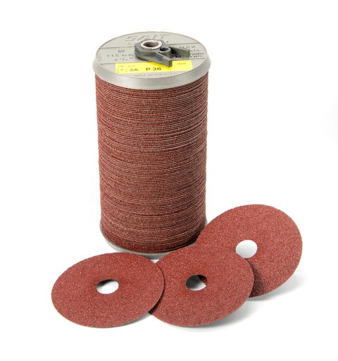 9"X7/8" 50G FIBER DISC A/O