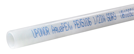 1/2" Uponor AquaPEX White, Blue Print, 100-ft. coil