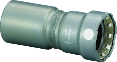 84195 Viega MegaPress reducer Smart Connect technology Carbon steel, 1-1/2'' x 1-1/4''