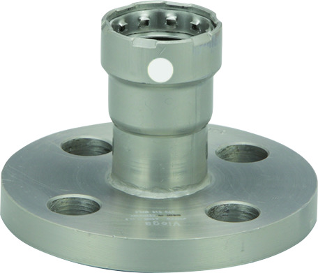 84870 Viega MegaPress flange Smart Connect technology Carbon steel, 2''