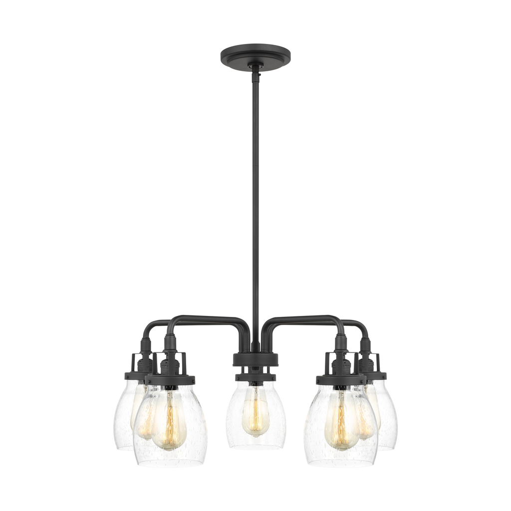 Product image for Belton 5 Light Chandelier - Midnight Black