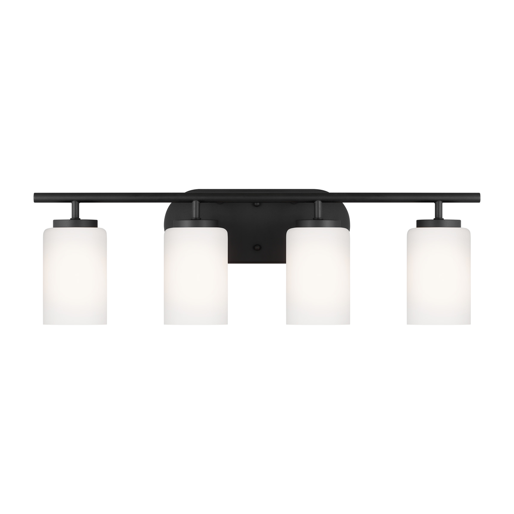 Product image for Oslo 4 Light Vanity - Midnight Black