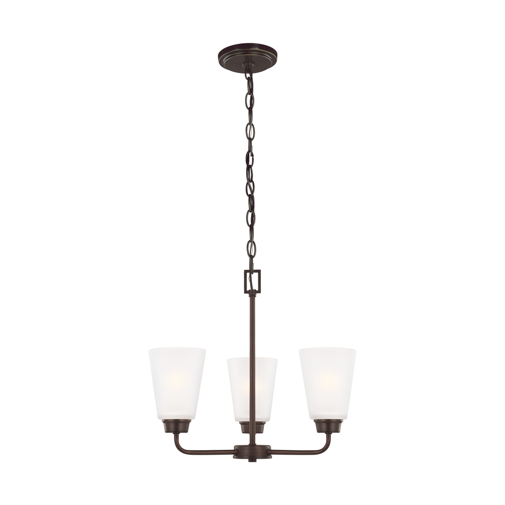 Product image for Kerrville 3 Light Chandelier - Bronze