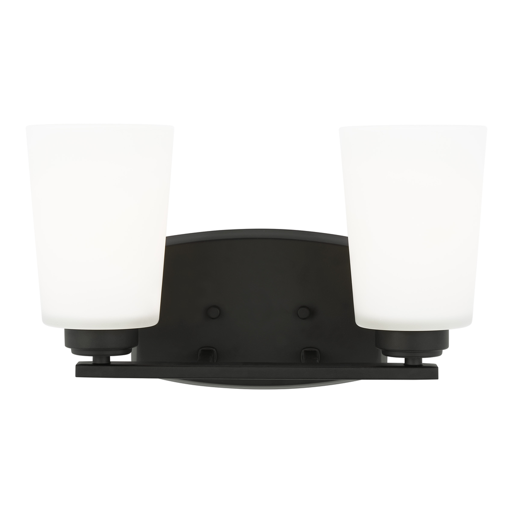 Product image for Franport 2 Light LED Vanity - Midnight Black