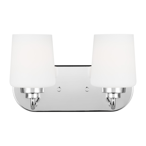 Product image for Windom 2 Light Vanity - Chrome