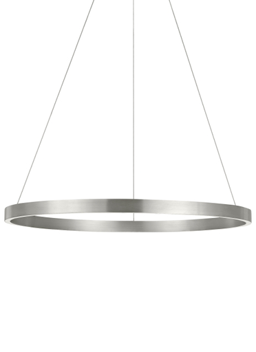 Product image for Fiama 30" LED Pendant - Satin Nickel