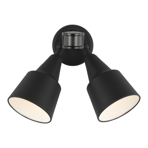 Product image for Flood Light 2 Light Flood - Black w/ Motion Sensor