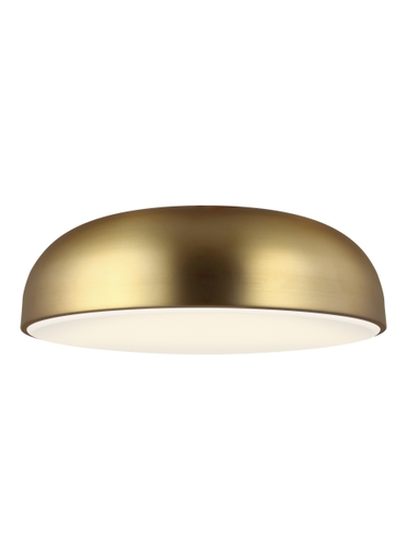 Product image for Kosa 13" LED Flush Mount - Aged Brass
