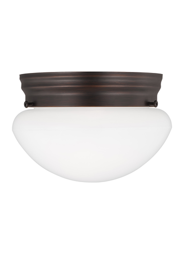 Product image for Webster 1 Light Flush Mount - Bronze