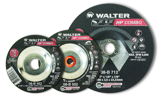 HP GRINDING WHEEL 3X 1/8" X 3/8" PK 25