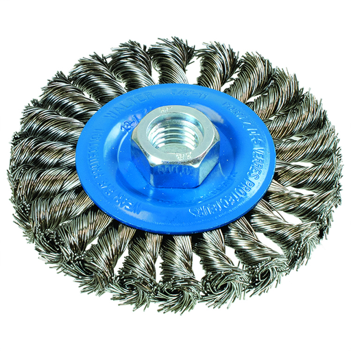 4-1/2" SS TWIST KNOT BRUSH