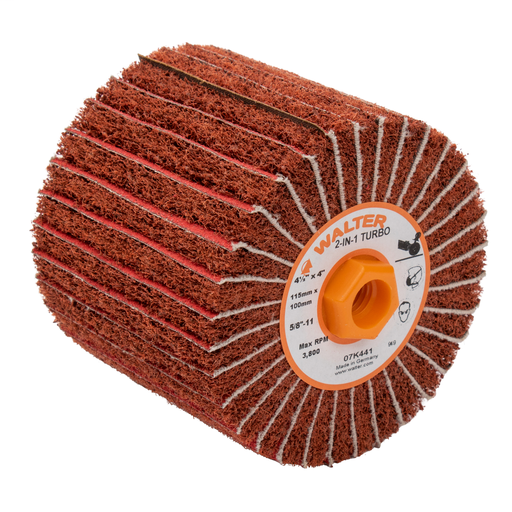 4-1/4 X 4  60 GRIT TURBO DRUM