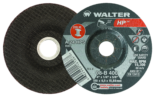 4"X 1/4"X 5/8" GRINDING WHEEL