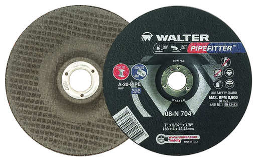PIPEFITTER™ Grinding Wheel 7 X 5/32" A20- PK 25