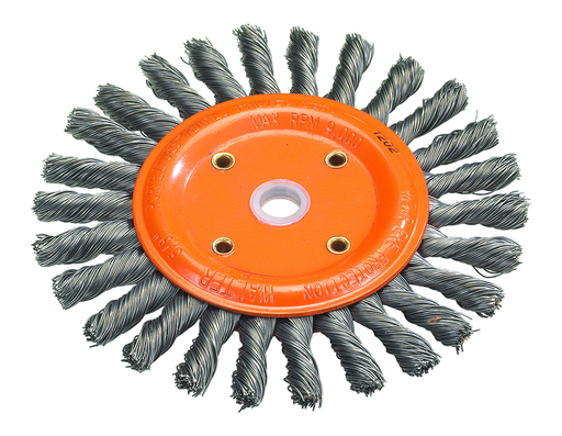 6" KNOT TWIST BENCH GRINDING BRUSH