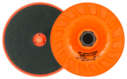 4-1/2" QS PAD 5/8"-11