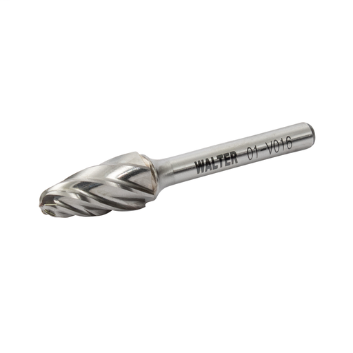 CARBIDE BURR 1/4" Shank Aluminum & Soft Metals SF-5 NF