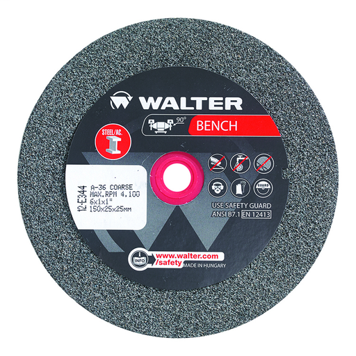 6 X 1 X 1 36GR BENCH GRINDING WHEEL