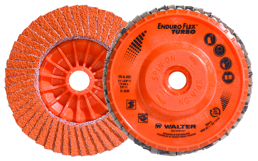 ENDURO-FLEX Turbo™ Blending Disc 4-1/2" X 5/8"-11 GR36/60
