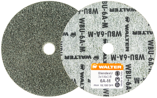 3X 1/4" X 3/8" BLENDEX U™ Wheel 6AM PK 20