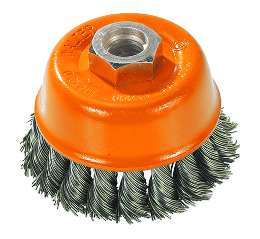 WIRE CUP BRUSH  3" X 5/8-11