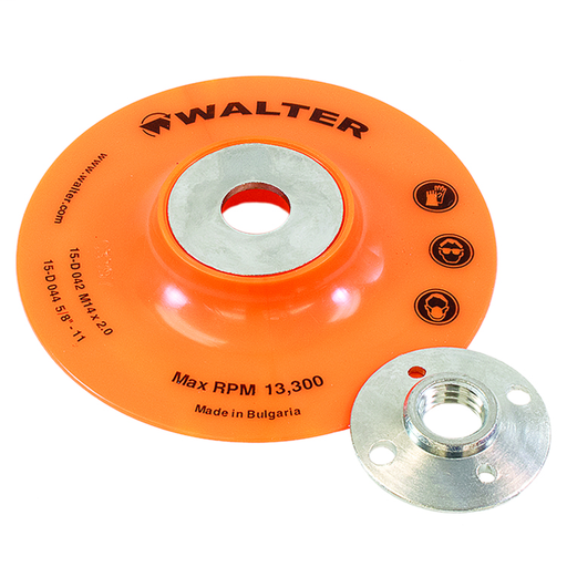 4-1/2" X 5/8"-11 BACKING PAD