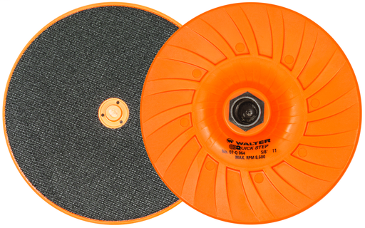 6" QS BACKING PAD 5/8"-11