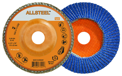 5" X 7/8" GR60 ALLSTEEL™ Flap Discs DISC