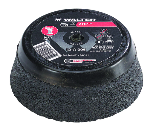 6" HP CUP WHEEL FOR STEEL